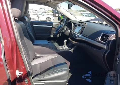 2015 Toyota Highlander Xle V6 from USA, damaged, VIN 5TDJKRFH0FS155766